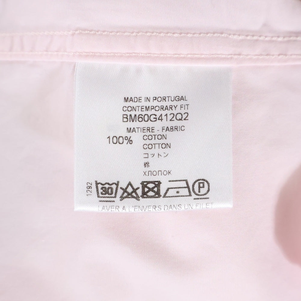 GIVENCHY(ジバンシィ) TAPE LOGO テープロゴ 長袖シャツ ピンク BM60G412Q2