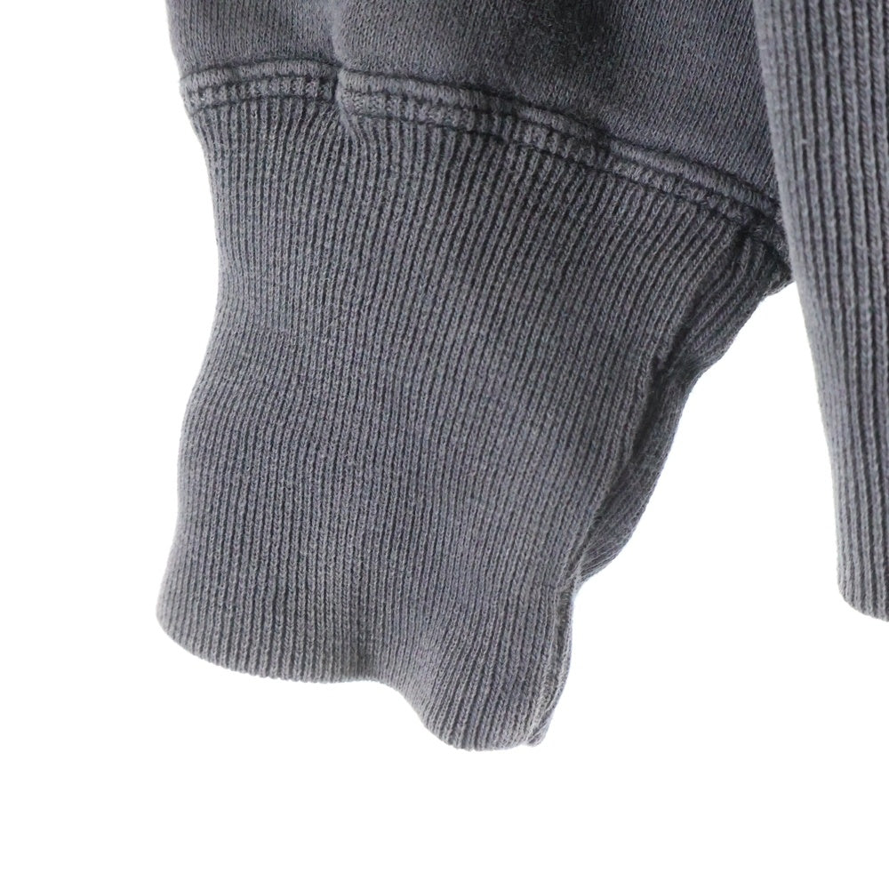 SAINT MICHAEL(セントマイケル) ×BerBerJin After Hoodie ベルベルジン ヴィンテージ加工アフターフーデッド プルオーバースウェットパーカー グレー SM-HR1-0000-C54