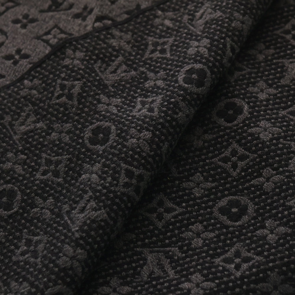 LOUIS VUITTON(ルイヴィトン) エシャルプ モノグラム クラシックマフラー グレー/ブラック M78526