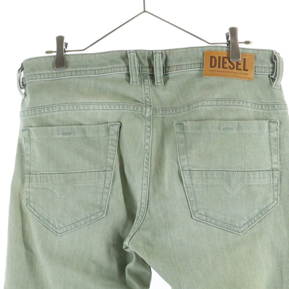 DIESEL(ディーゼル) THOMMER-SP ストレートデニムパンツ ジーンズ グリーン