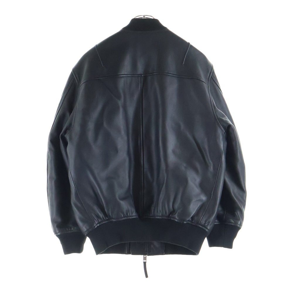 DIESEL(ディーゼル) L-Pritts パデッド レザージップアップブルゾン レザージャケット ブラック A10676