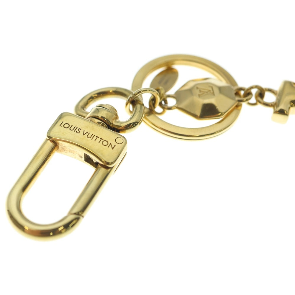 LOUIS VUITTON(ルイヴィトン) LV ファセット キーリング キーホルダー ゴールド M65216 レディース