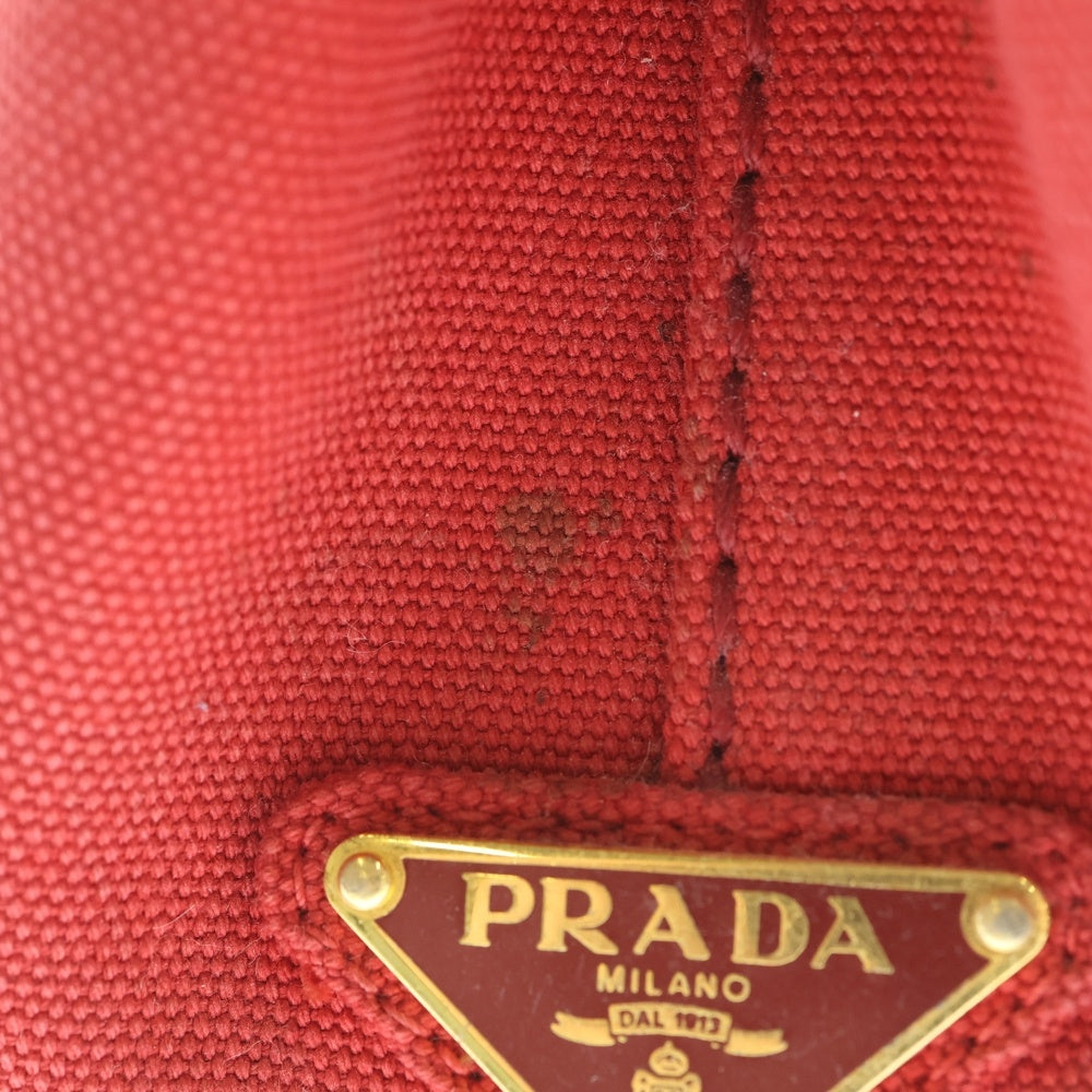 PRADA(プラダ) CANAPA カナパ トートバッグ ハンドバッグ レッド ROSSO BN2439