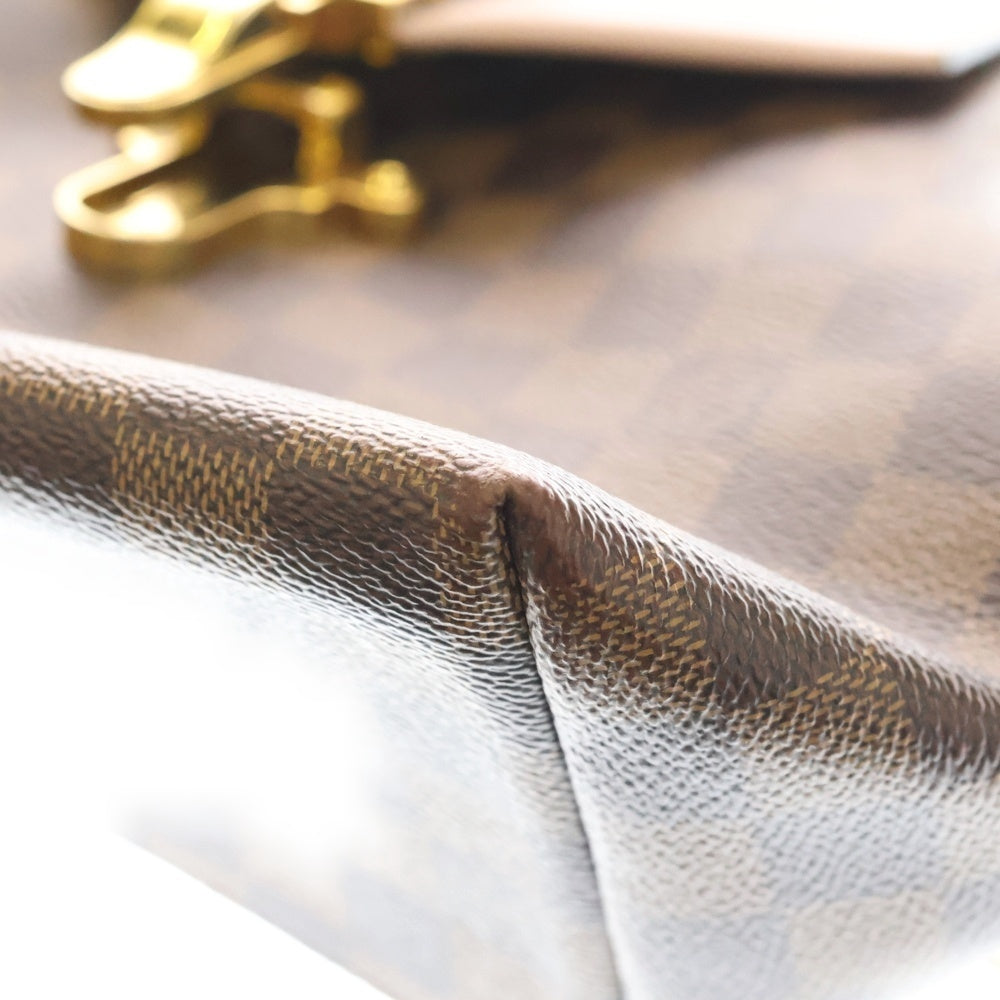 LOUIS VUITTON(ルイヴィトン) ダミエ クラプトン バックパック リュック ブラウン/ピンク N42262 レディース