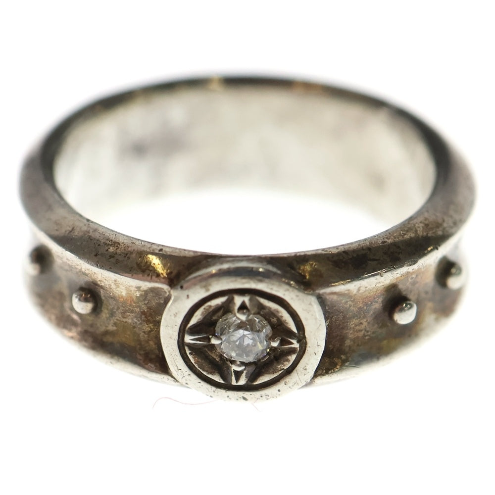 NO BRAND(ノーブランド) Britannia(ブリタニア) Narrow Ring ジルコニア ナローリング シルバー