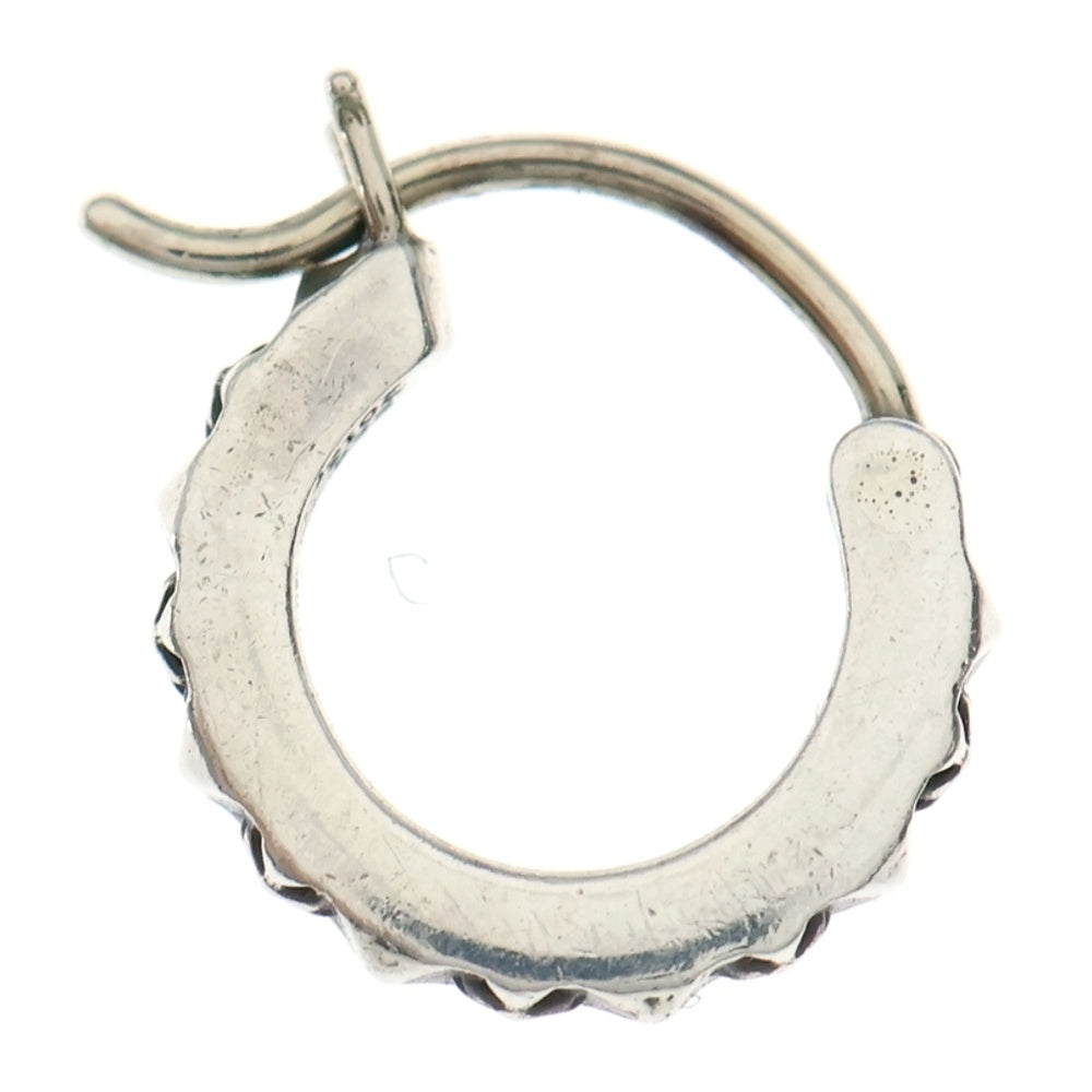 クロムハーツ HOOP TFP TINY/タイニーフープ シルバーピアス メンズ CHROME HEARTS(クロムハーツ) TINY TFP HOOP トゥルーファッキンパンク