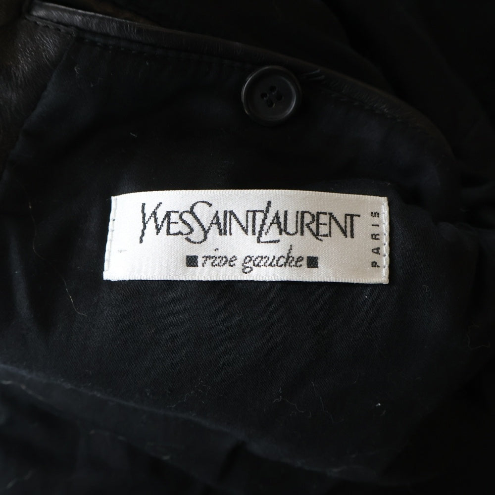 YVES SAINT LAURENT(イヴサンローラン) TOM FORD期 3B LEATHER JACKET