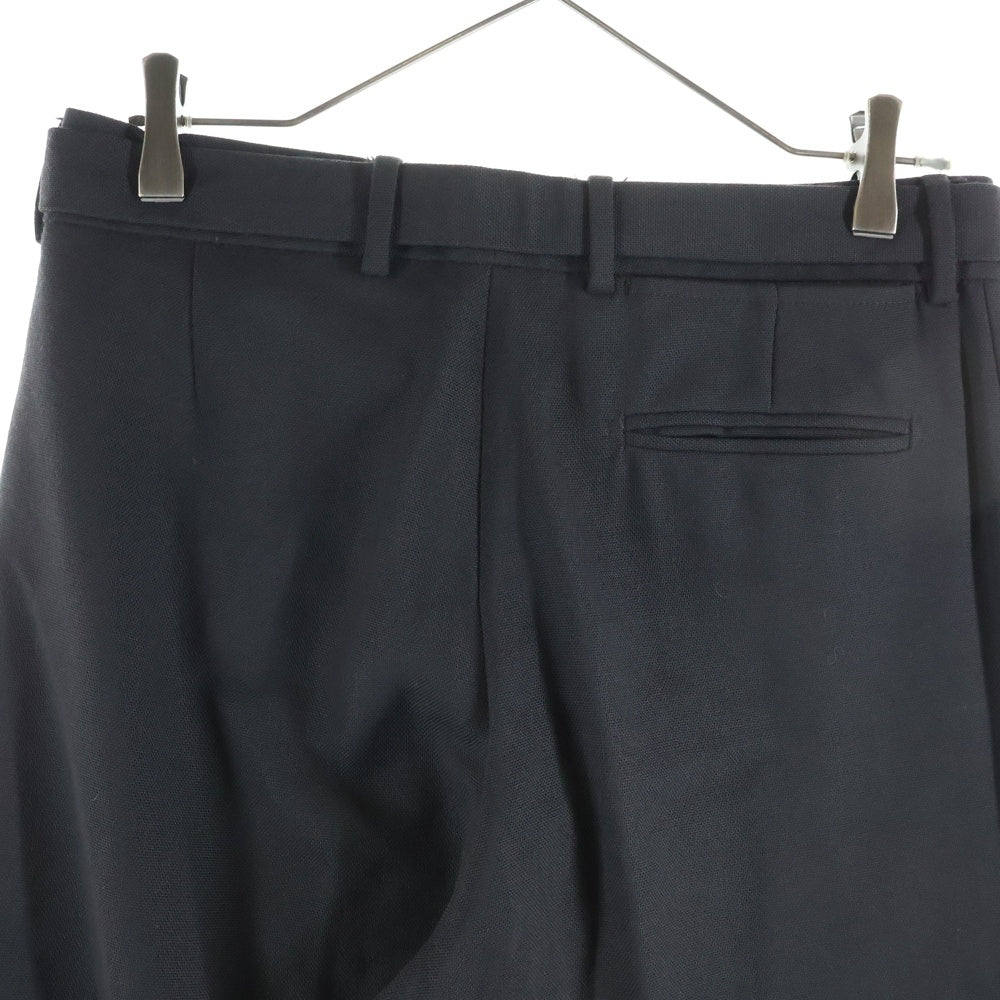 Maison Margiela(メゾンマルジェラ) 00AW 本人期 Wool Belt Pants ウールベルトパンツ スラックス グレー