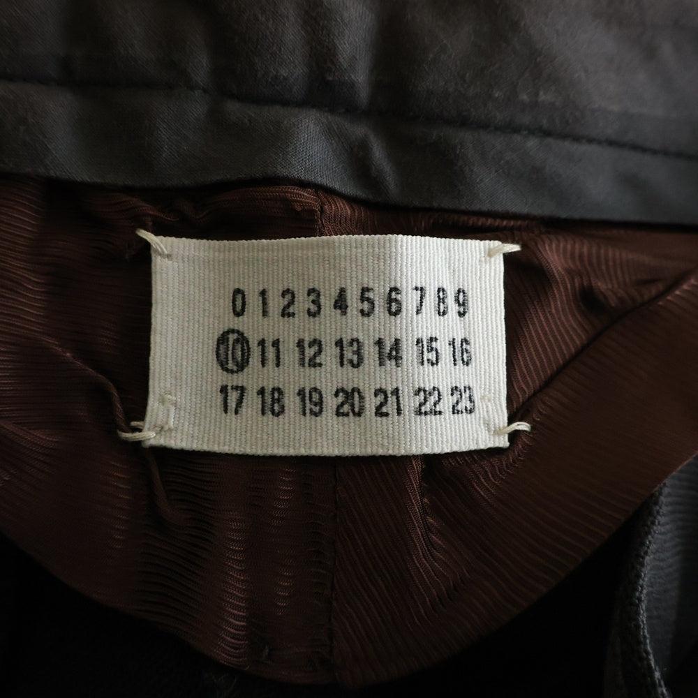 Maison Margiela(メゾンマルジェラ) 00AW 本人期 Wool Belt Pants ウールベルトパンツ スラックス グレー
