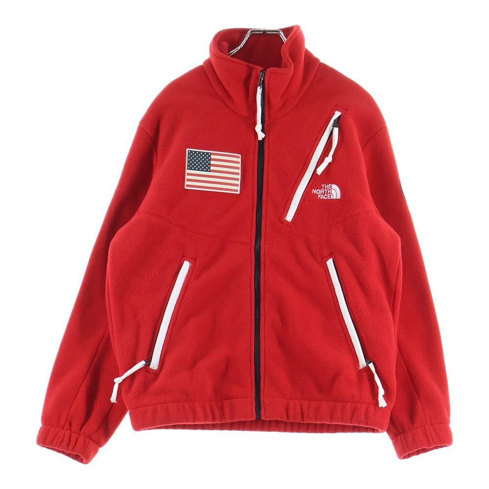 SUPREME(シュプリーム) 17SS×THE NORTH FACE Trans Antarctica Expedition Fleece Jacket ザノースフェイス フリース ジャケット レッド NL01703I