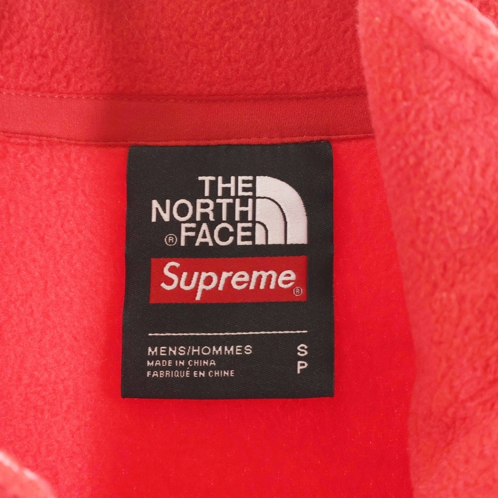 SUPREME(シュプリーム) 17SS×THE NORTH FACE Trans Antarctica Expedition Fleece Jacket ザノースフェイス フリース ジャケット レッド NL01703I