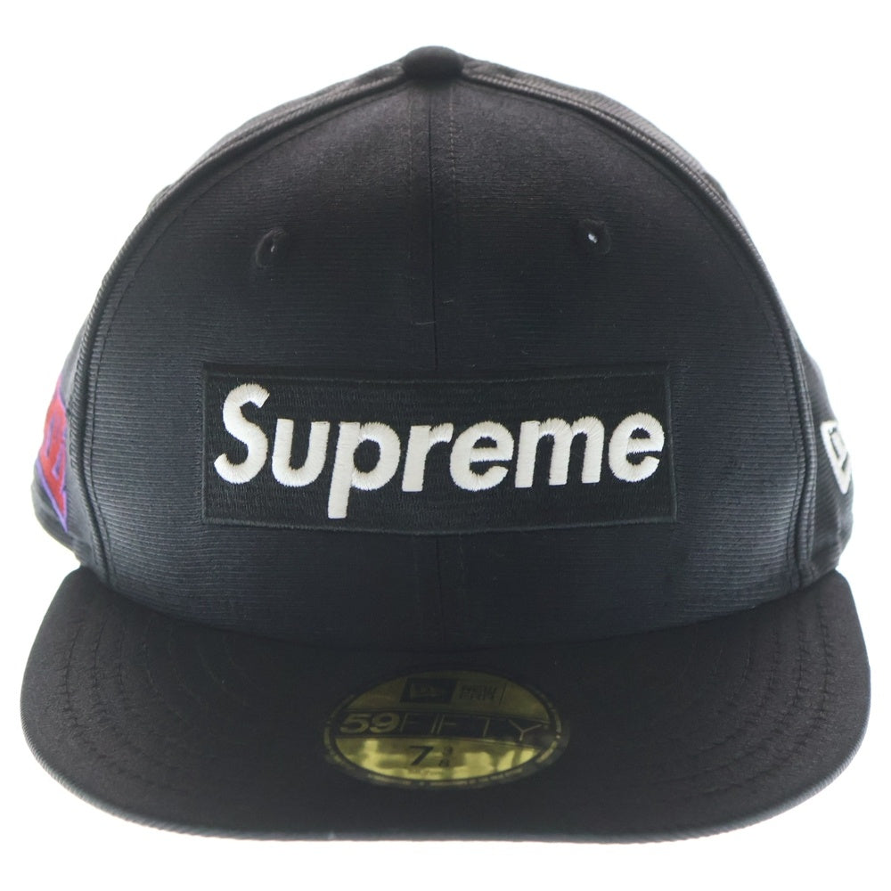 SUPREME(シュプリーム) 16SS ×NEW ERA Dazzle Box Logo ニューエラ ボックスロゴ ベースボールキャップ ブラック