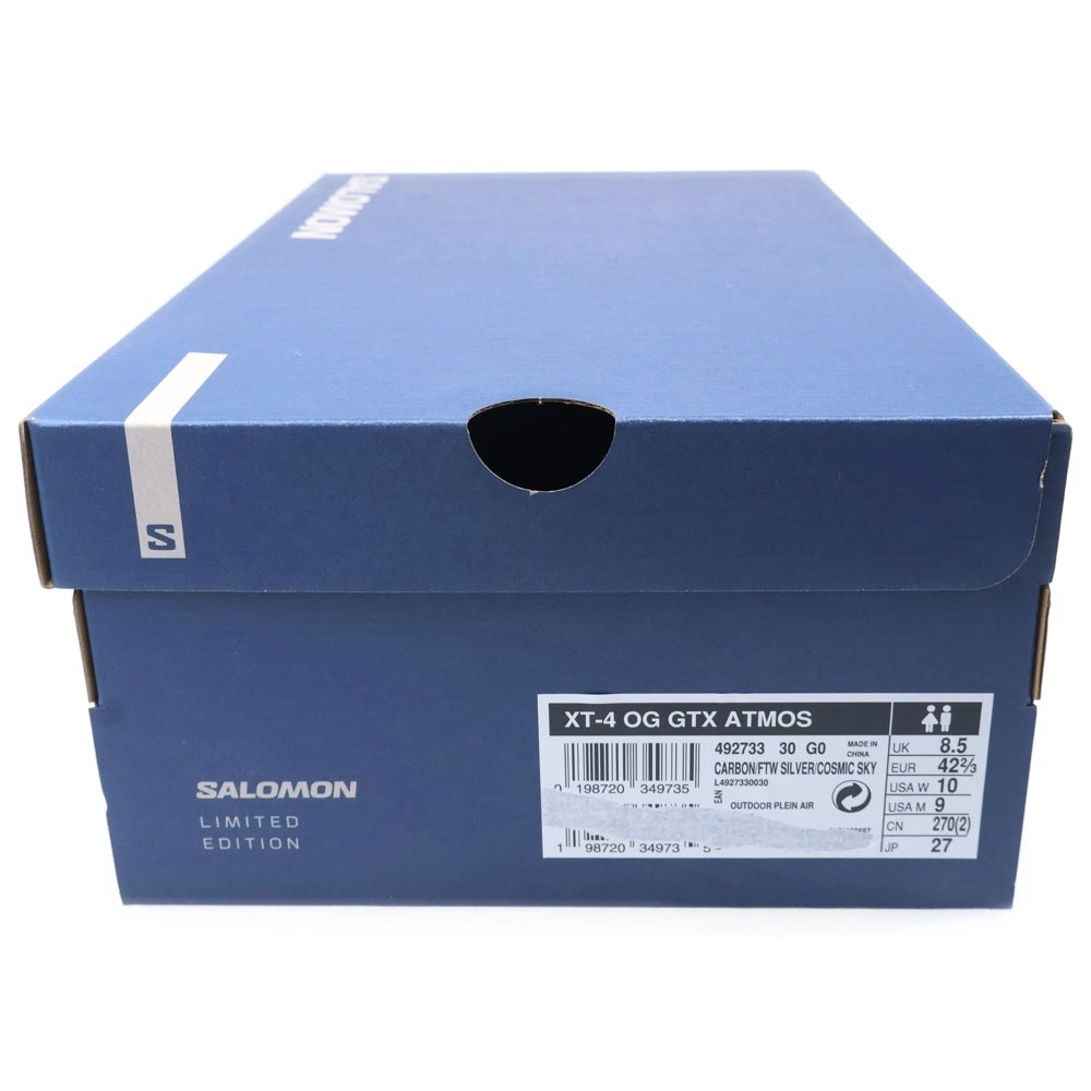 SALOMON(サロモン) XT-4 OG GTX ATMOS ローカットスニーカー シューズ ネイビー US9/27cm 492733