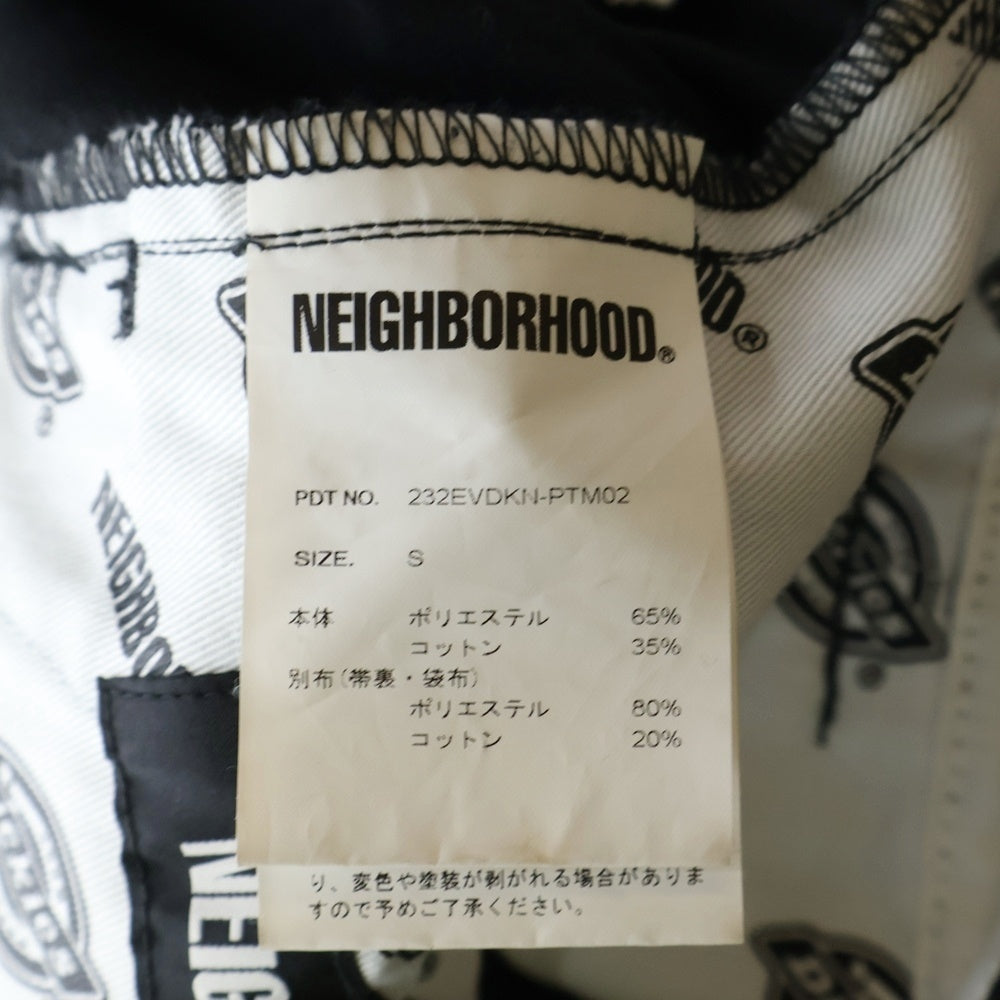 NEIGHBORHOOD(ネイバーフッド) 23AW DICKIES TUCK PANTS ディッキーズ タックパンツ ブラック 232EVDKN-PTM02