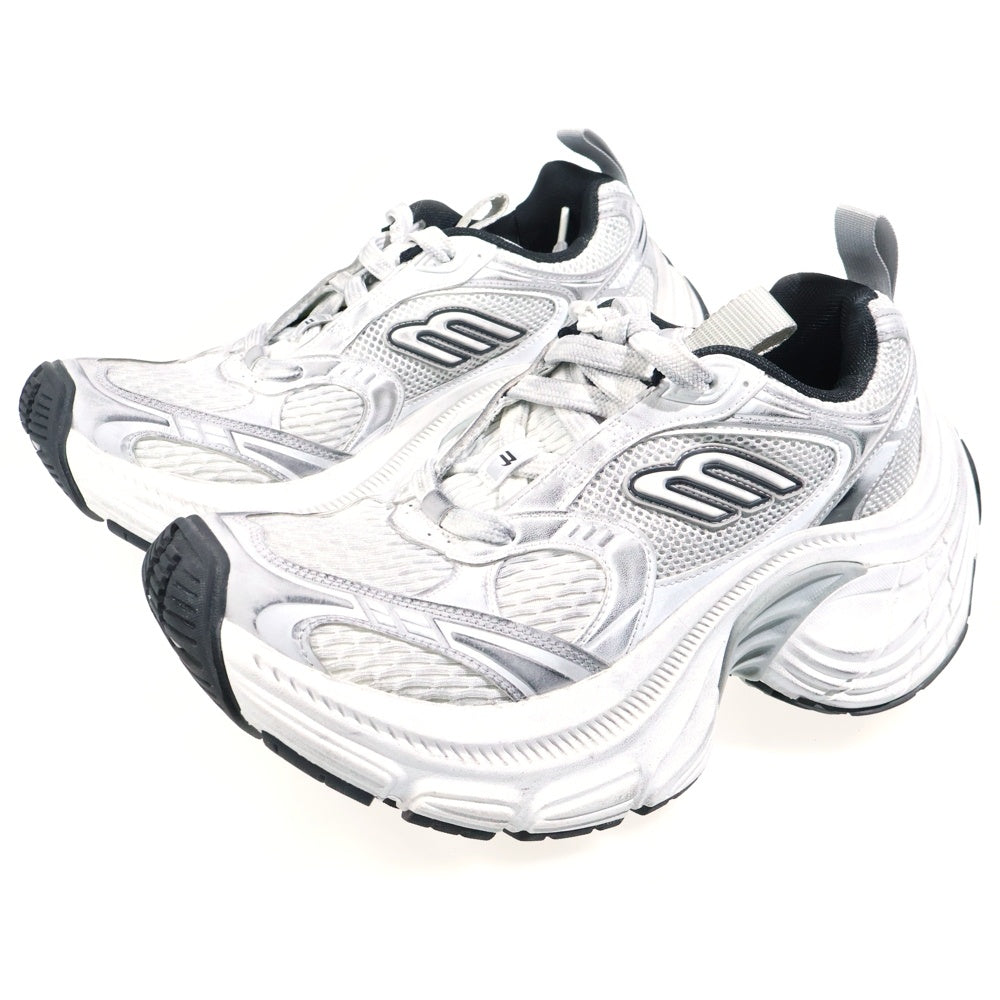 BALENCIAGA(バレンシアガ) 10XL SNEAKER メッシュローカットスニーカー グレー 792778