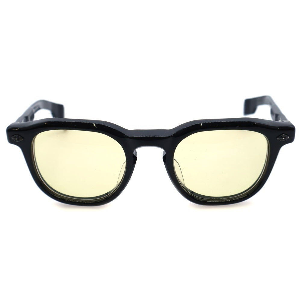 CHROME HEARTS(クロムハーツ) CHIRP CHIRP サイドフレアニー ウェリントンサングラス 眼鏡 アイウェア ブラック ※度入り