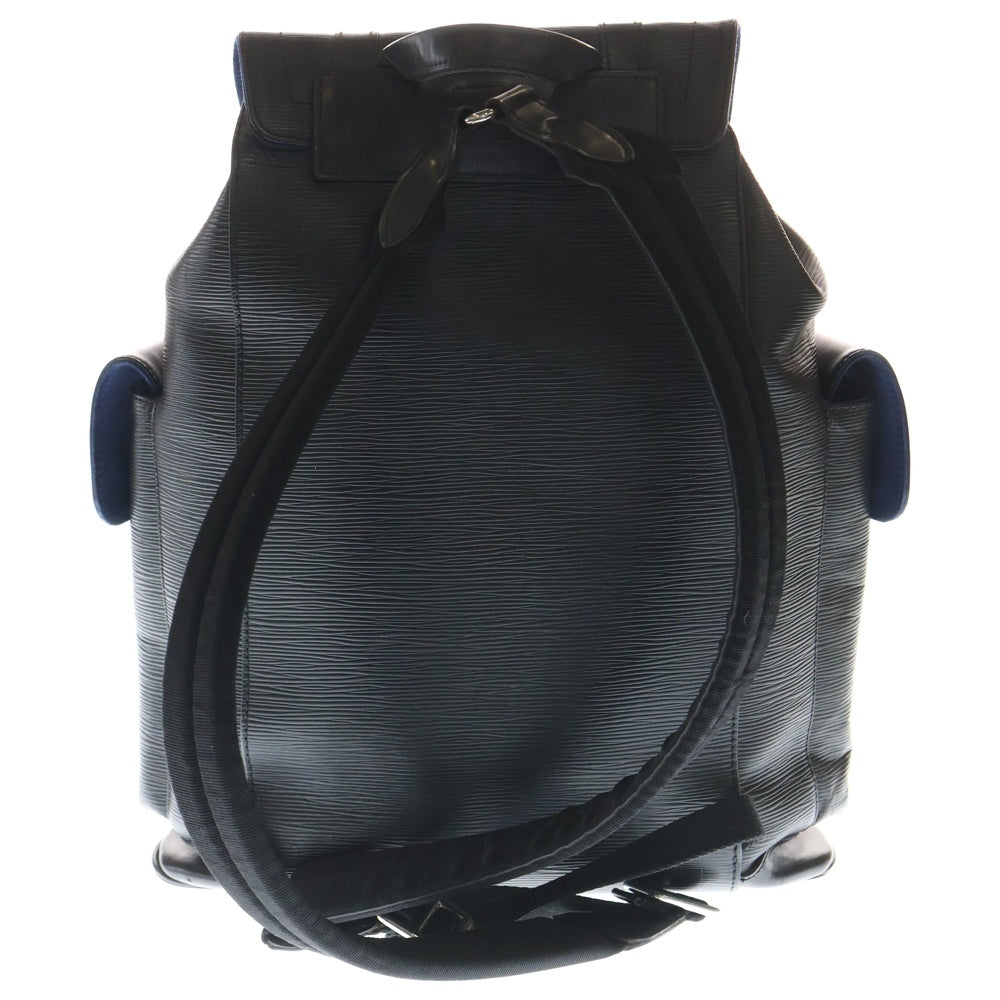 LOUIS VUITTON(ルイヴィトン) エピ クリストファーPM レザーリュックサック バックパック ブラック M53302