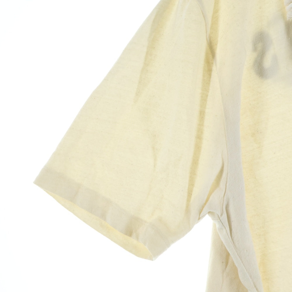 LOEWE(ロエベ) Beach Style T-Shirt アナグラム 半袖Tシャツ アイボリー H6299250CR