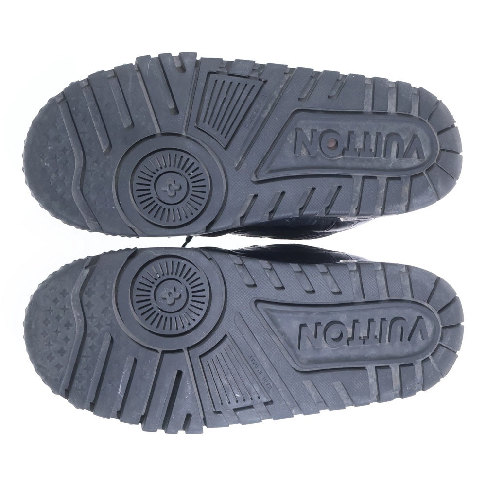 LOUIS VUITTON(ルイヴィトン) LV Trainer マキシ クロコ型押し LVトレイナー ローカットスニーカー ブラック