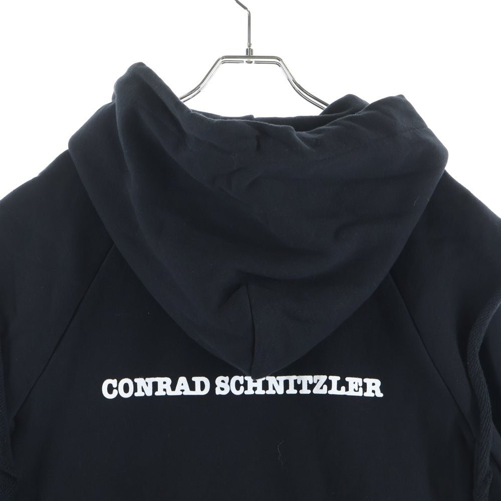 UNDERCOVER(アンダーカバー) CONRAD SCHINITZLER HOODIE コンラッド シニツラー フーディー プルオーバースウェットパーカー ブラック UC2E4803-2