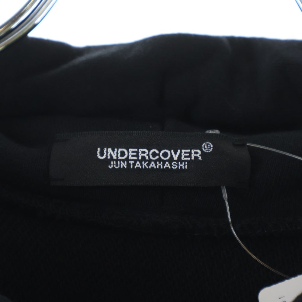 UNDERCOVER(アンダーカバー) CONRAD SCHINITZLER HOODIE コンラッド シニツラー フーディー プルオーバースウェットパーカー ブラック UC2E4803-2