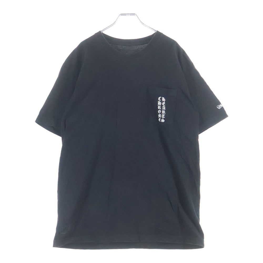 CHROME HEARTS(クロムハーツ) CH T-SHRT TOKYO限定 スクロールラベルプリント 半袖Tシャツ ブラック