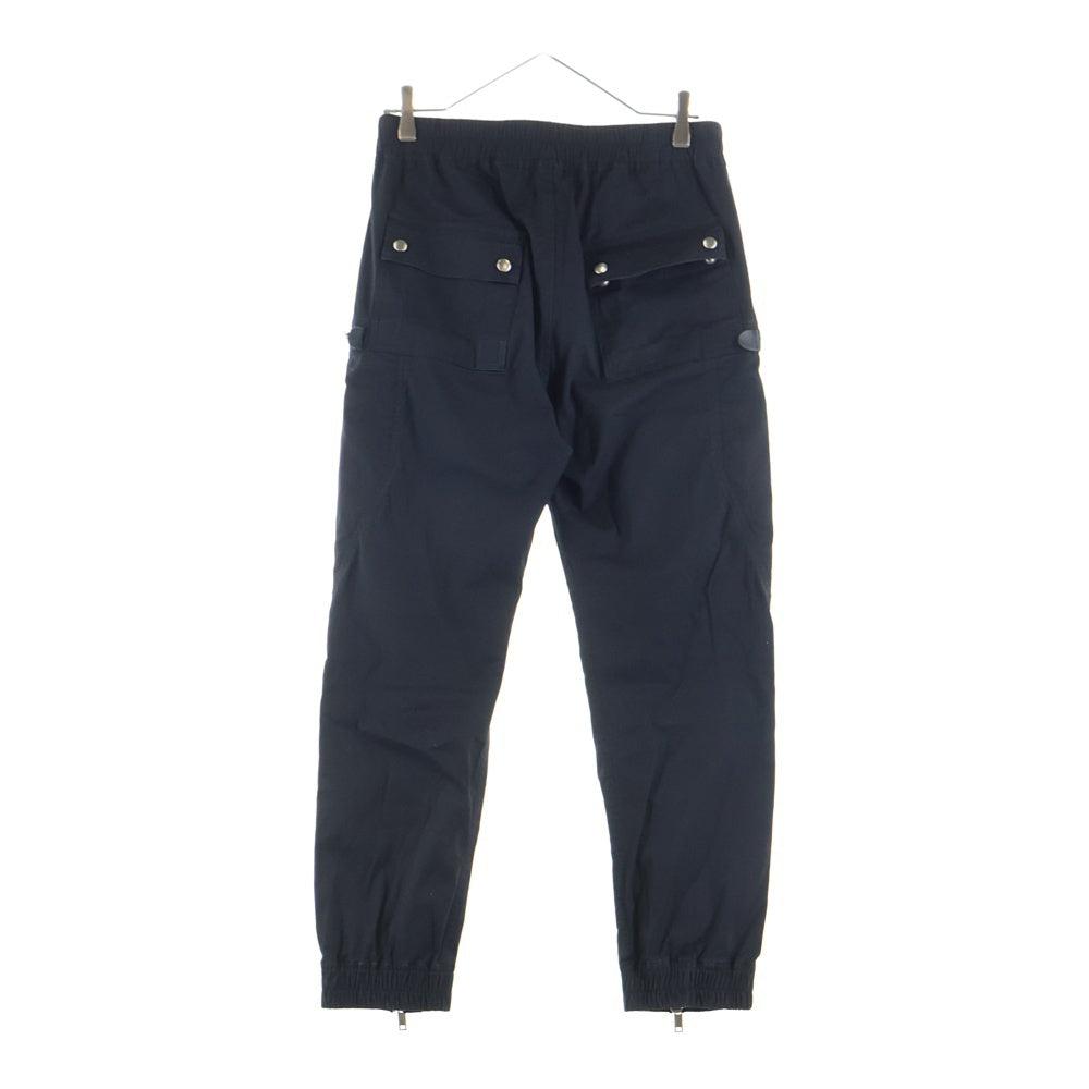 Rick Owens(リックオウエンス) 25SS BAUHAUS CARGO PANTS バウハウス ロング カーゴパンツ ブラック RU01E5377-TE