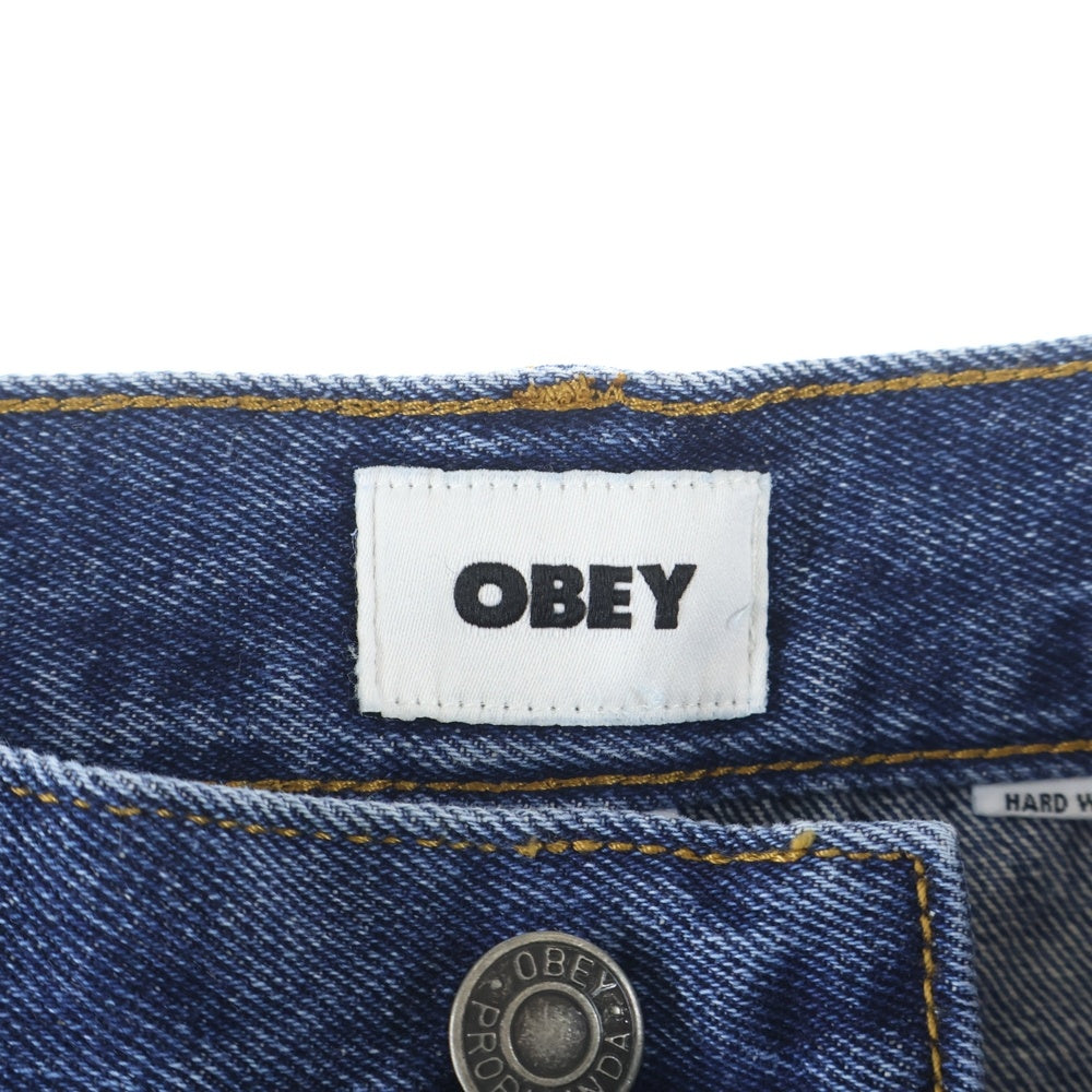 OBEY(オベイ) HARDWORK DENIM PANTS ハードワーク デニムパンツ インディゴ 142010077-21H