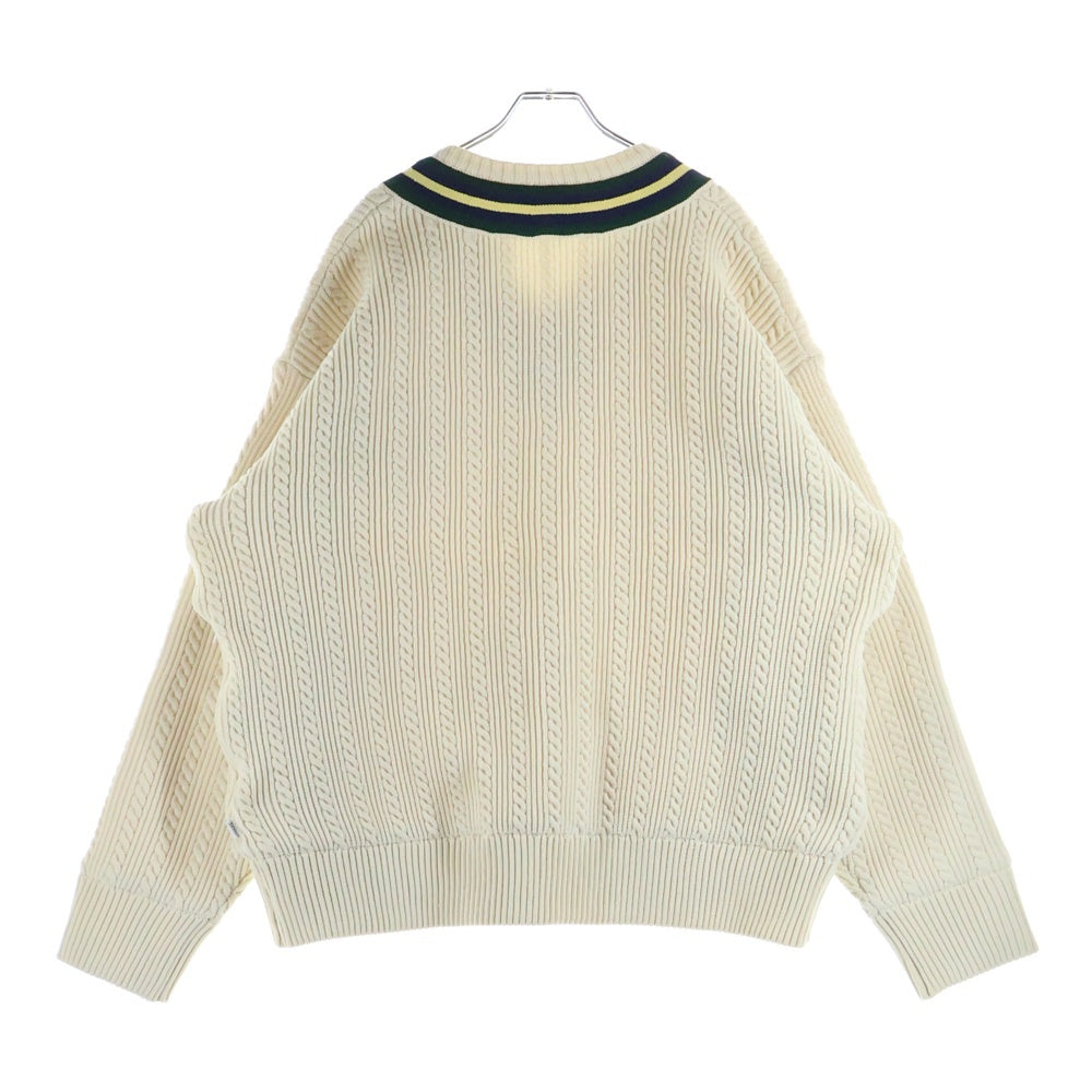 Setinn(セットイン) Ceremony Knit セレモニー Vネック ニット ベージュ