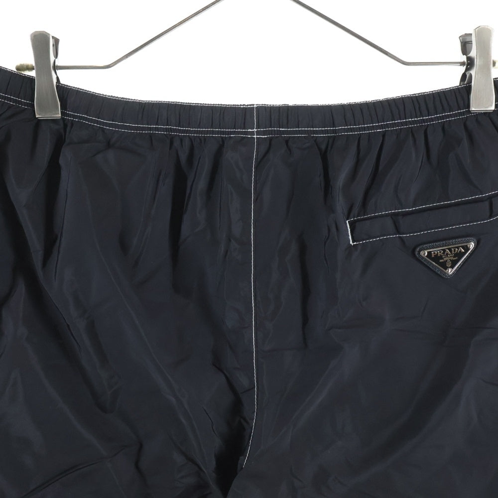 PRADA(プラダ) トライアングルロゴ ナイロンショートパンツ ハーフパンツ ブラック UB333 S221 1WQ9