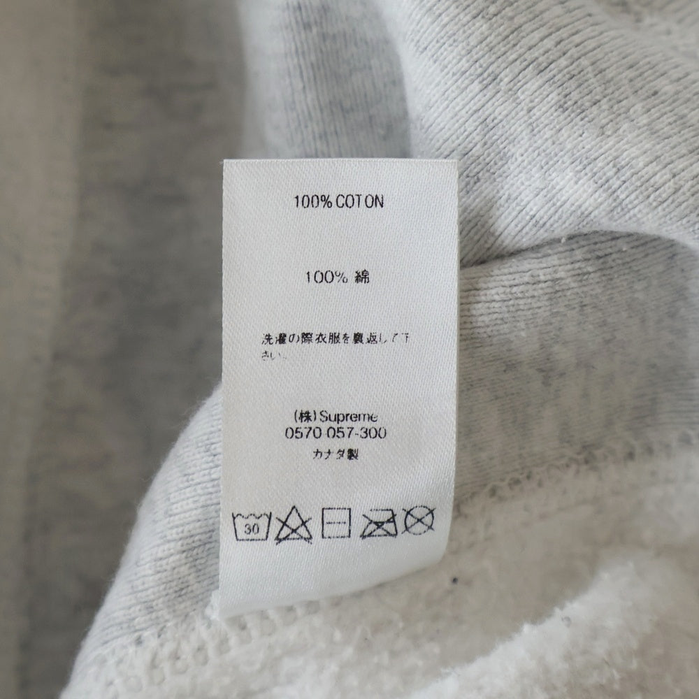 SUPREME(シュプリーム) 19AW NY Hooded Sweatshirt ニューヨーク プルオーバーパーカー グレー