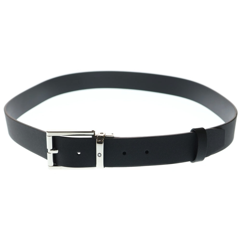 MONTBLANC(モンブラン) リバーシブルレザーベルト ブラック