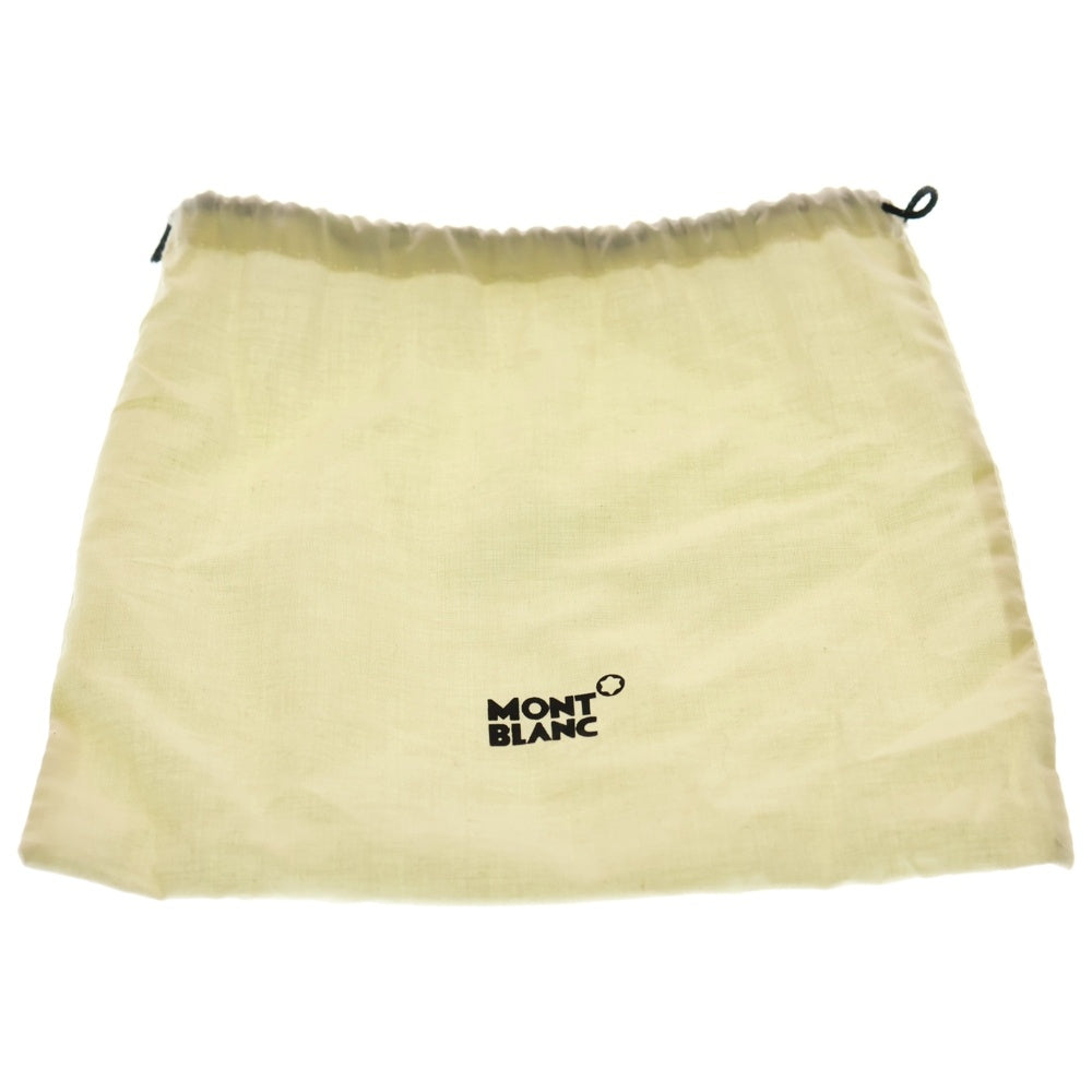 MONTBLANC(モンブラン) リバーシブルレザーベルト ブラック