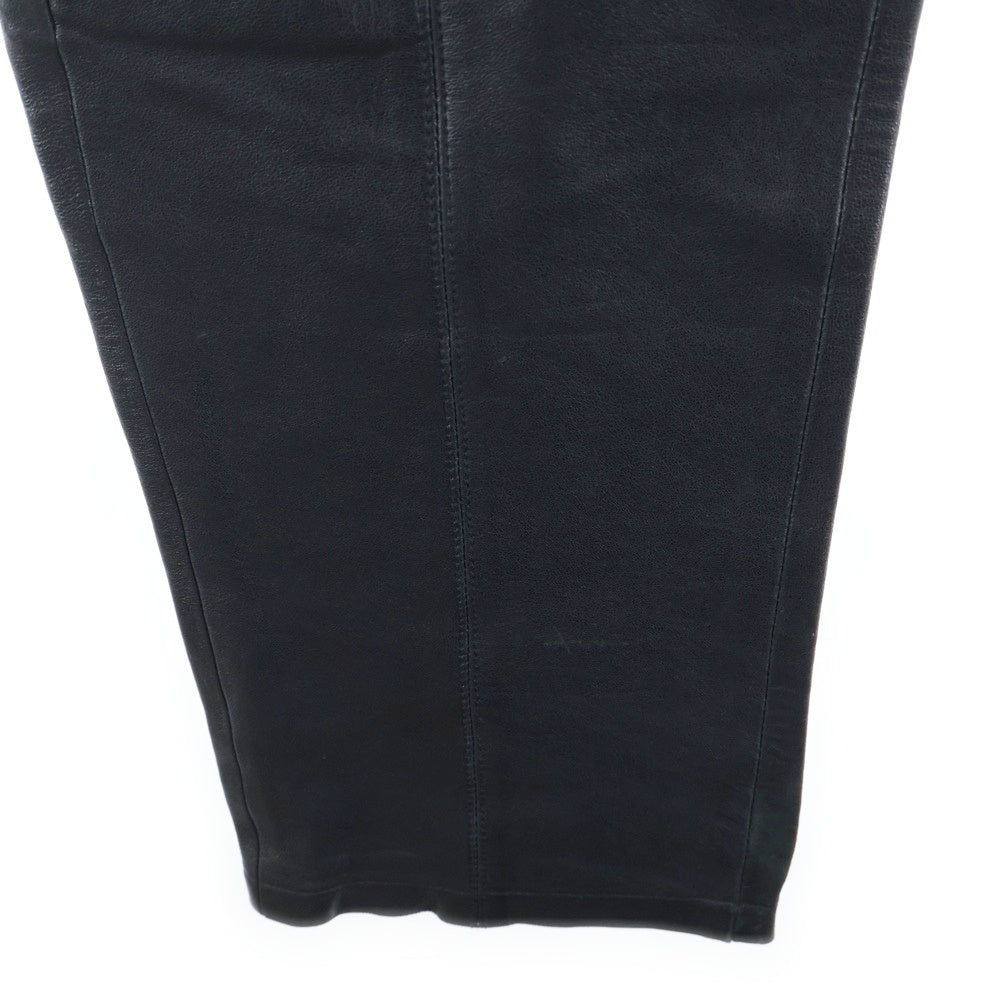 MONCLER(モンクレール) ×ALYX PANTALONE アリクス レザーパンツ ブラック G209Y2A00001