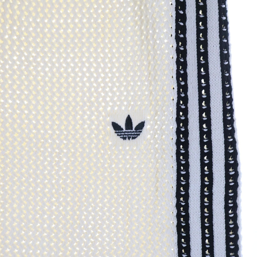 adidas(アディダス) PREMIUM TRACK PANTS プレミアム トラックパンツ ブラック/ホワイト KQU05-JD1080 レディース