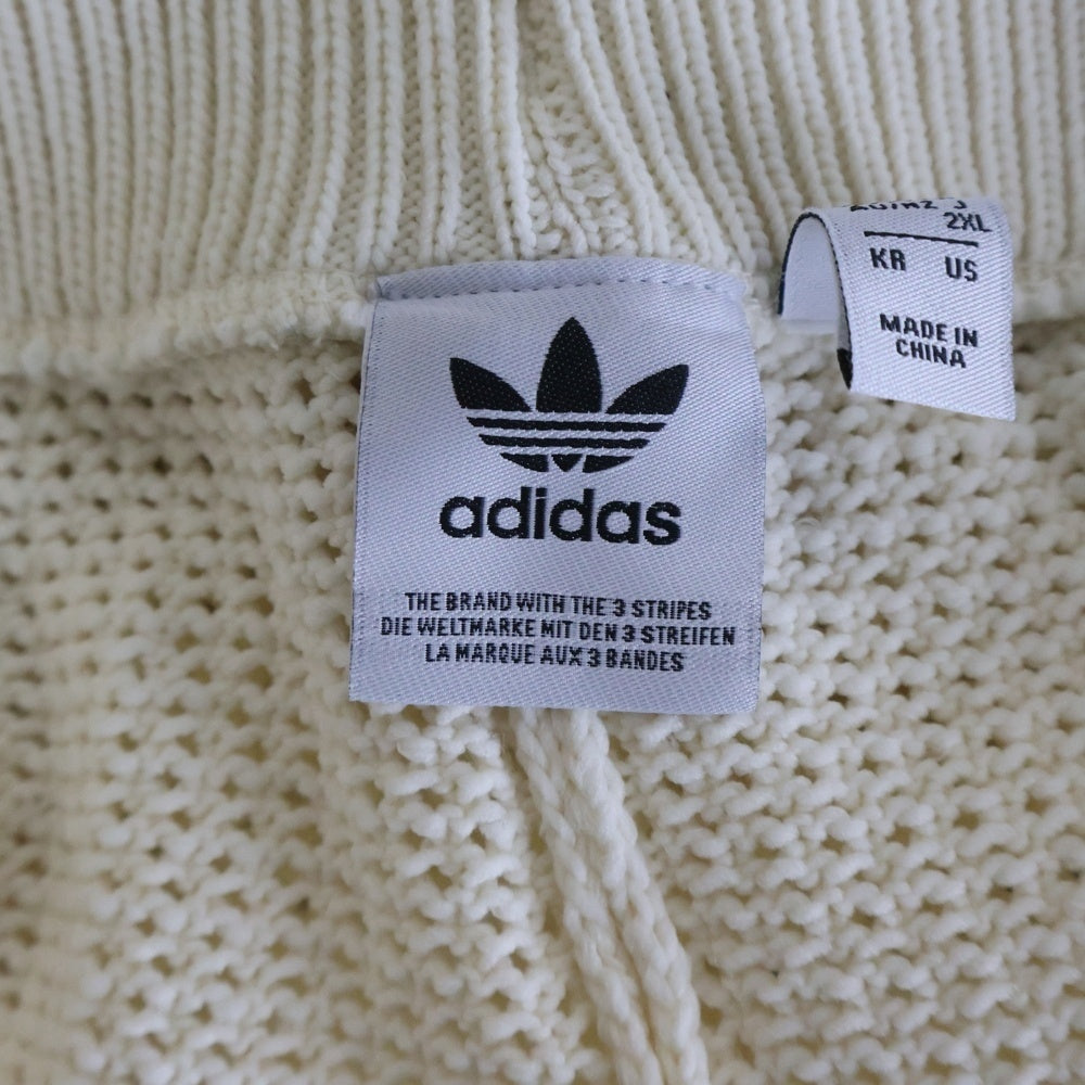 adidas(アディダス) PREMIUM TRACK PANTS プレミアム トラックパンツ ブラック/ホワイト KQU05-JD1080 レディース