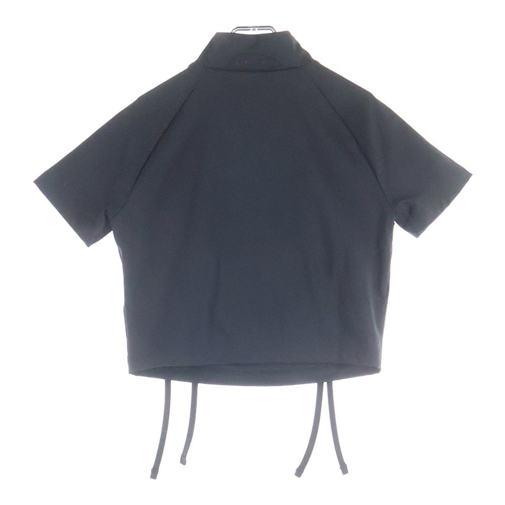 adidas(アディダス) RIBBON CROP TOP リボン クロップ トップ 半袖Tシャツ ブラック JX2537 レディース