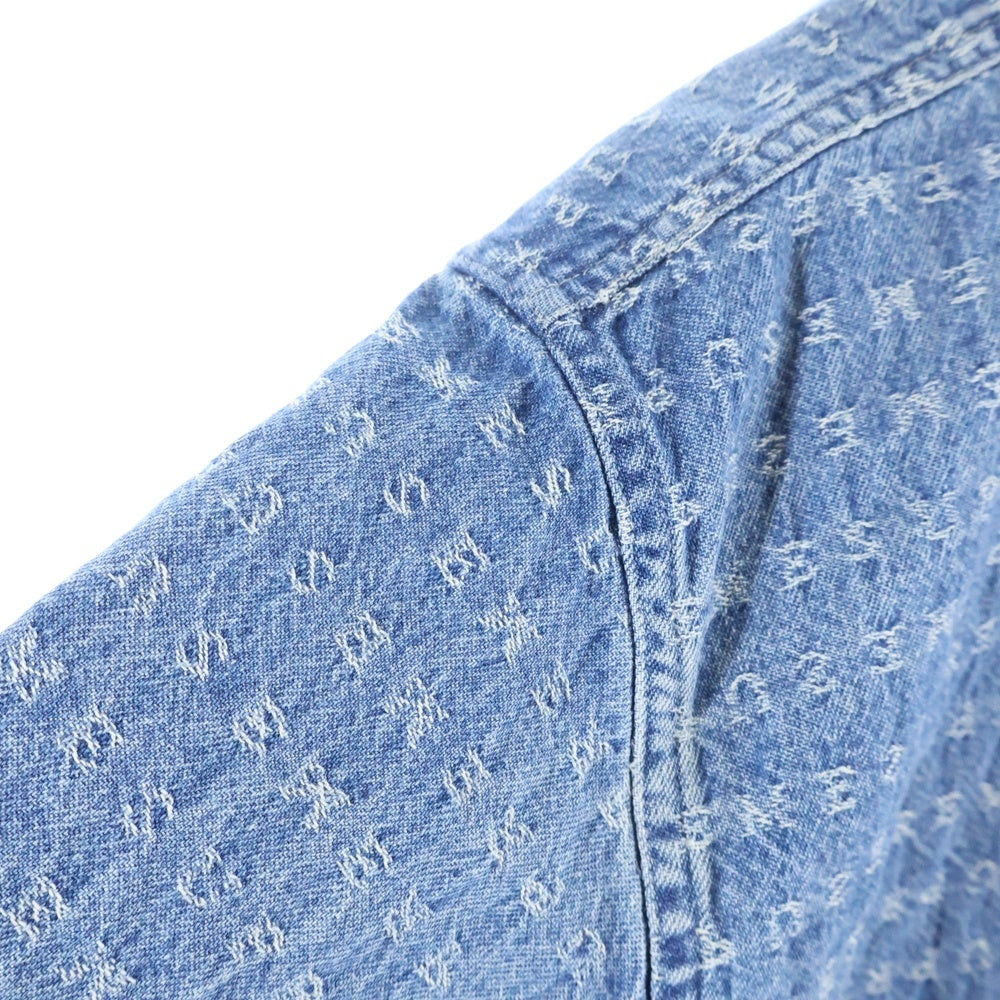 SUPREME(シュプリーム) 20SS Jacquard Logos Denim Shirt ジャガード