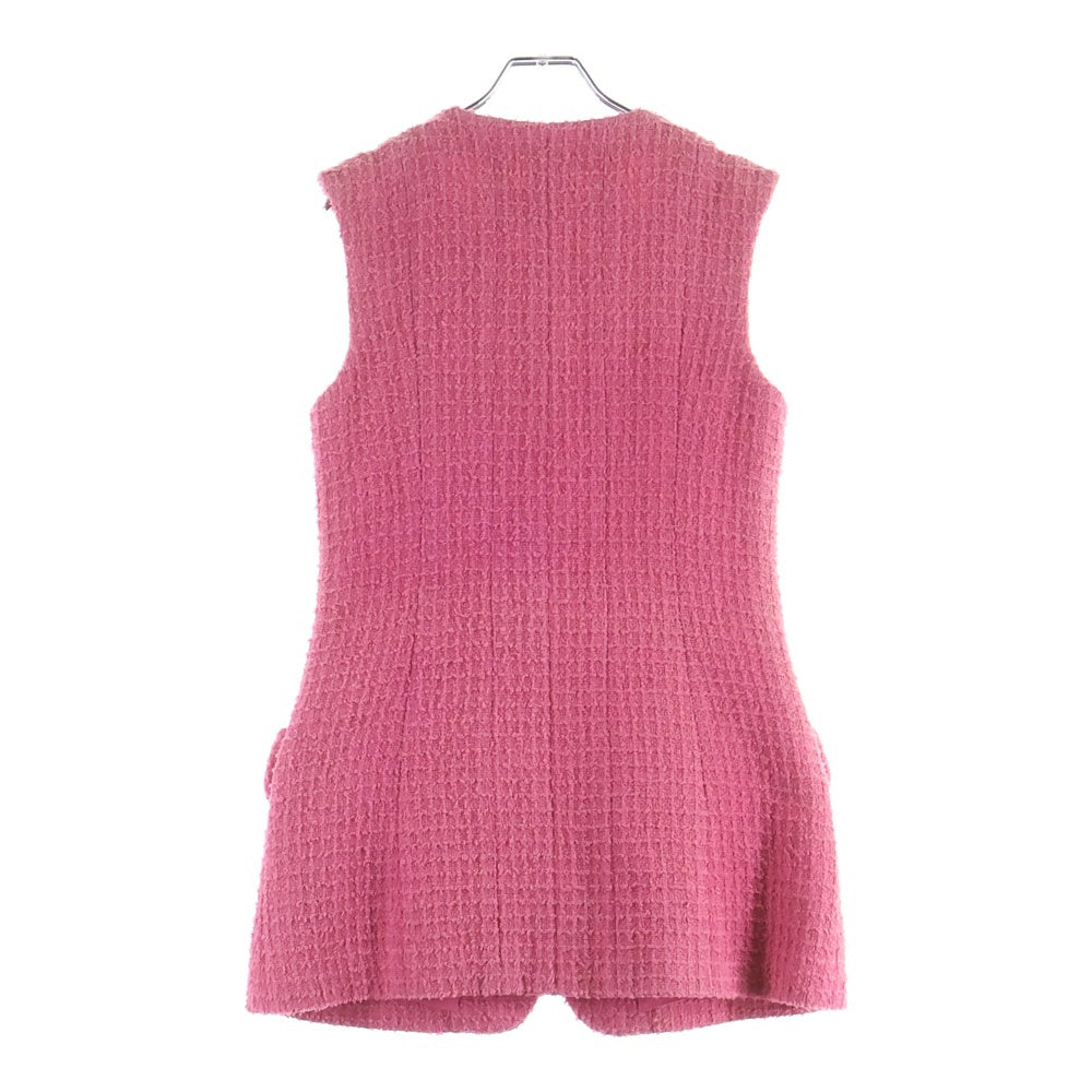 CHANEL(シャネル) Sleeveless Tweed Dress スリーブレス ツイード ドレス レディース ピンク P72576V64359
