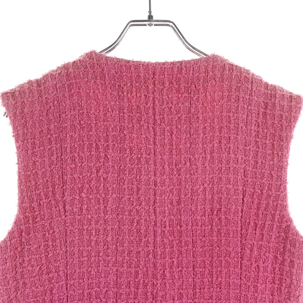 CHANEL(シャネル) Sleeveless Tweed Dress スリーブレス ツイード ドレス レディース ピンク P72576V64359