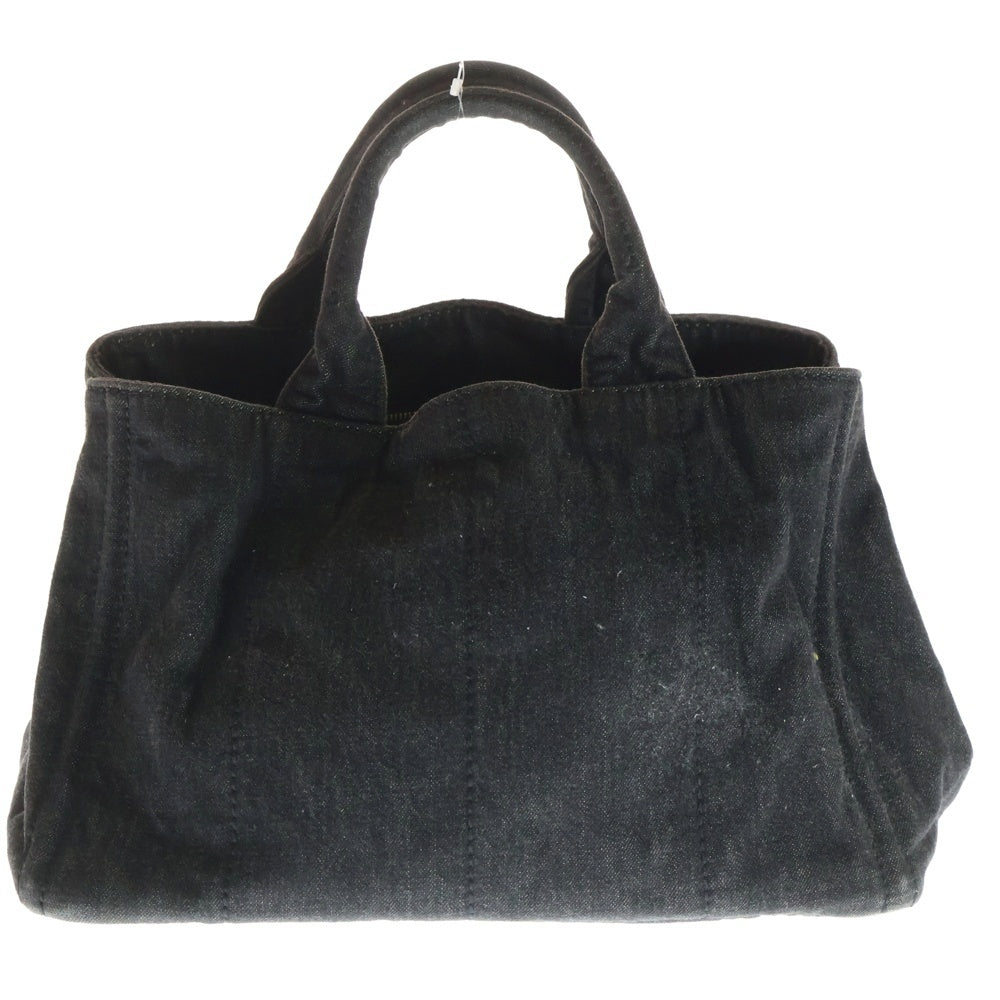 PRADA(プラダ) CANAPA カナパ デニムトートバッグ ハンドバッグ インディゴ レディース