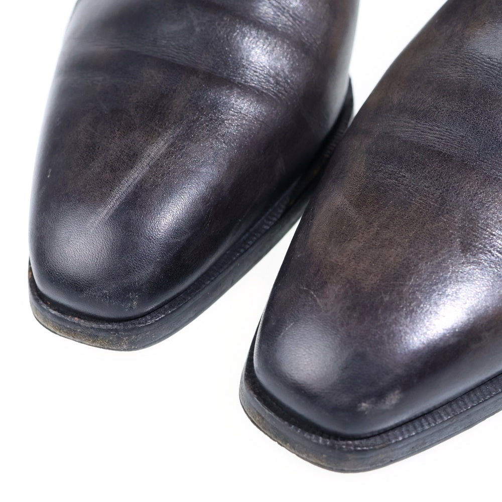 Berluti(ベルルッティ) スクリット カリグラフィ レザードレスシューズ 革靴 ブラウン