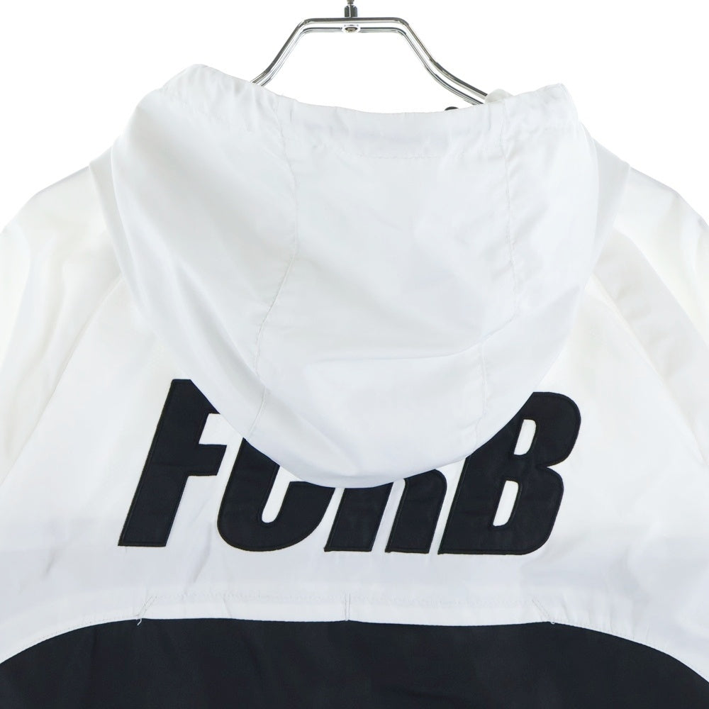 F.C.R.B./F.C.Real Bristol/FCRB(エフシーアールビー/エフシーレアルブリストル) 20AW VENTILATION TRACK JACKET ナイロンジャケット ブラック/ホワイト FCRB-202022