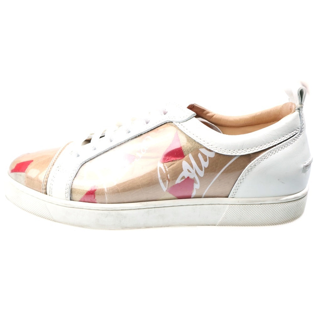 CHRISTIAN LOUBOUTIN(クリスチャンルブタン) Loubi Craft クラフト ローカットスニーカー ベージュ