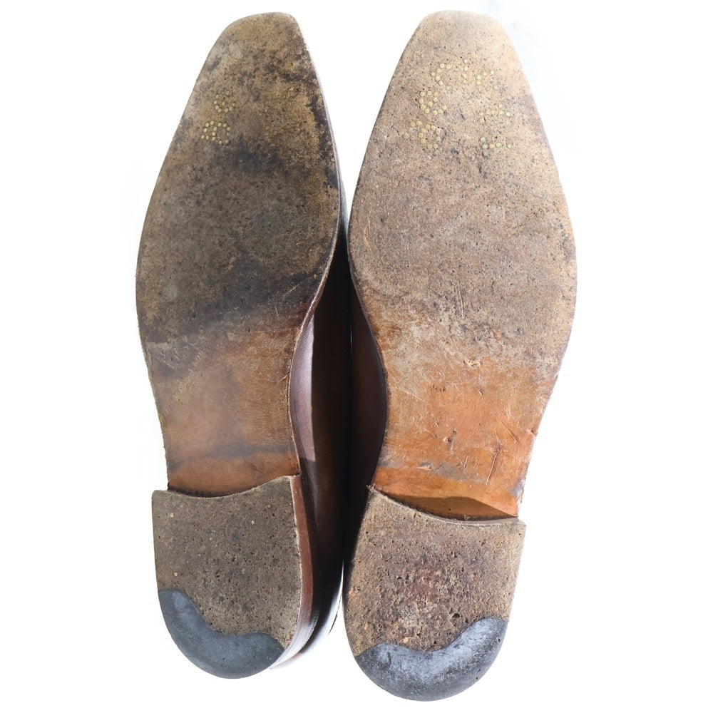 Berluti(ベルルッティ) スクリット カリグラフィ レザードレスシューズ 革靴 ブラウン