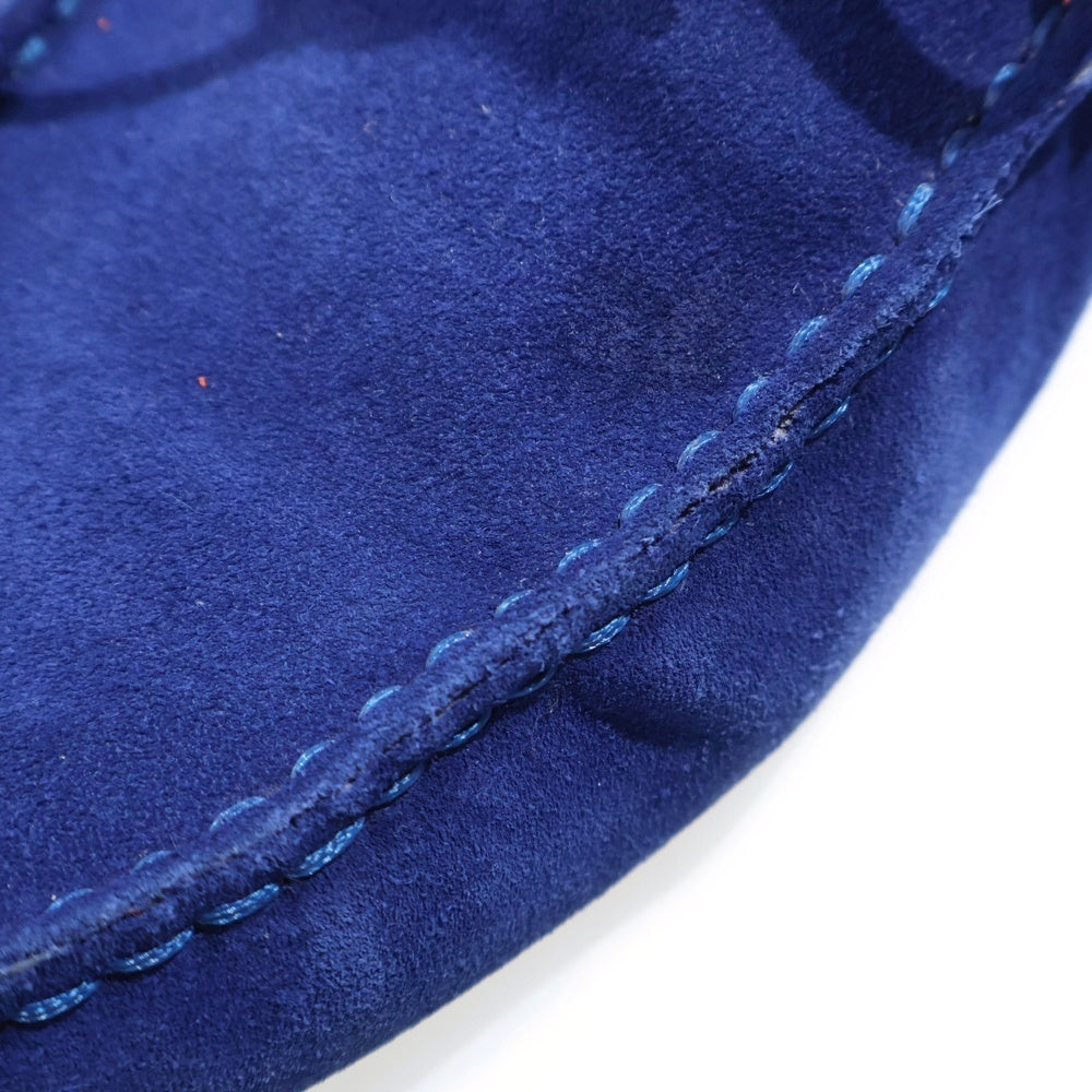 TOD'S(トッズ) Ferrari フェラーリ スウェード モカシン ドライビングシューズ ドレスシューズ ブルー