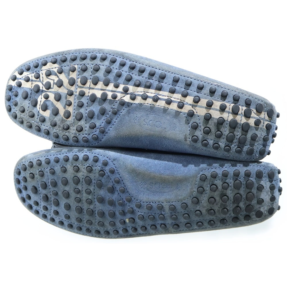 TOD'S(トッズ) Ferrari フェラーリ スウェード モカシン ドライビングシューズ ドレスシューズ グレー