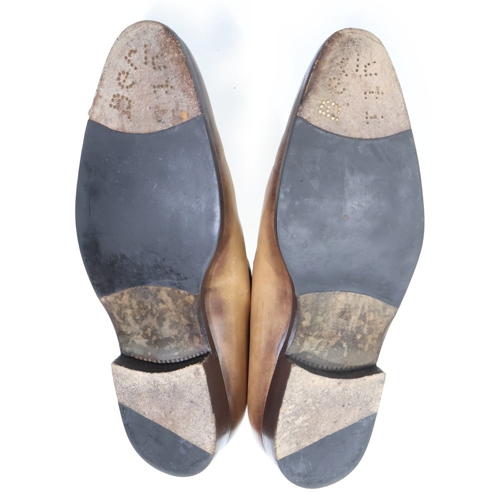 Berluti(ベルルッティ) センターシーム レザードレスシューズ 革靴 ブラウン