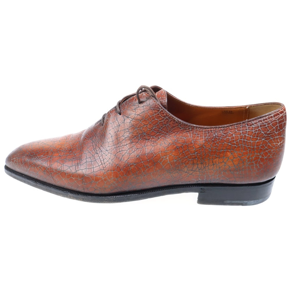 Berluti(ベルルッティ) クラック加工 レザードレスシューズ 革靴 ブラウン