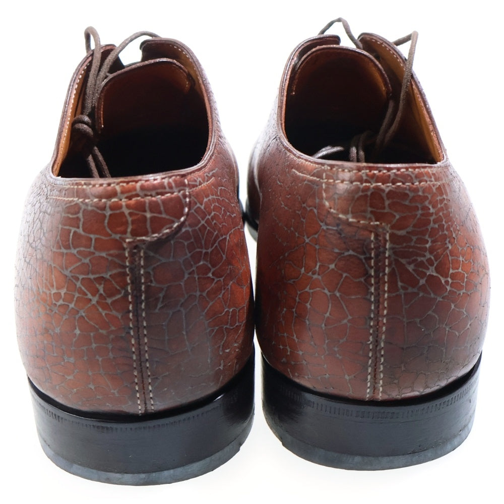 Berluti(ベルルッティ) クラック加工 レザードレスシューズ 革靴 ブラウン